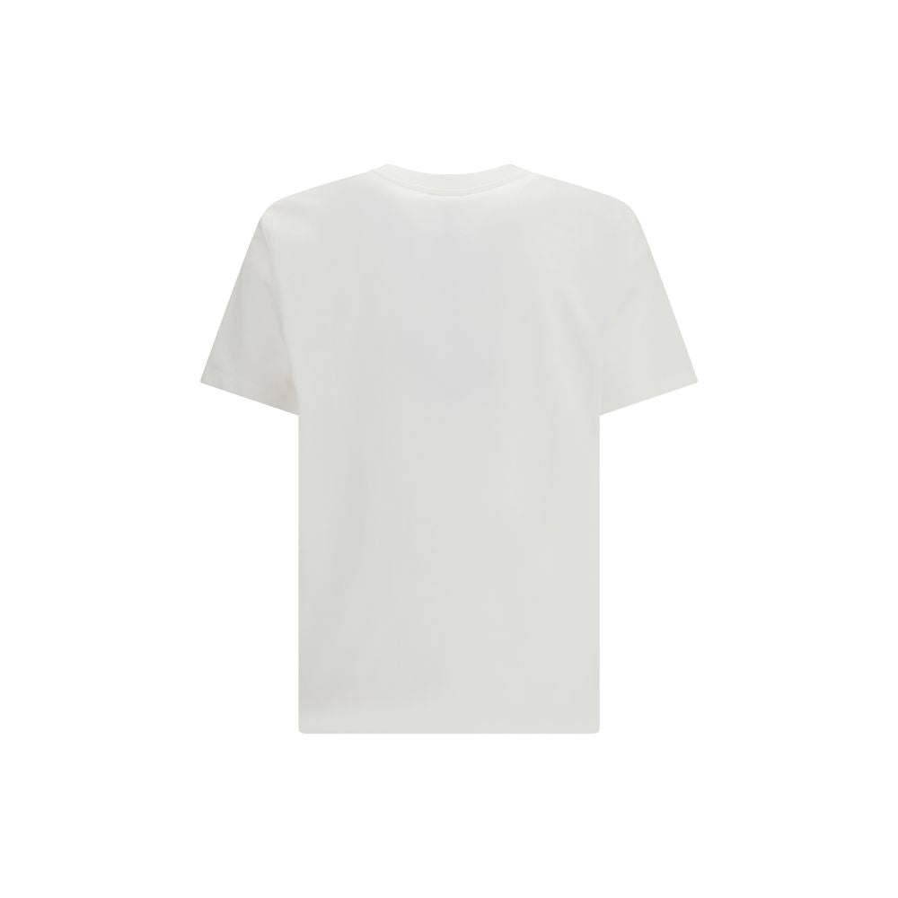 Balmain White Cotton T-Shirt-2